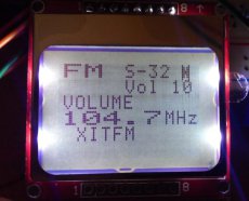 Цифровой FM приемник на Arduino и модуле RDA5807 с графическим дисплеем и функцией RDS