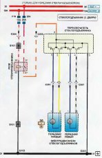 Схема электрооборудования автомобиля Daewoo Lanos (цветная)